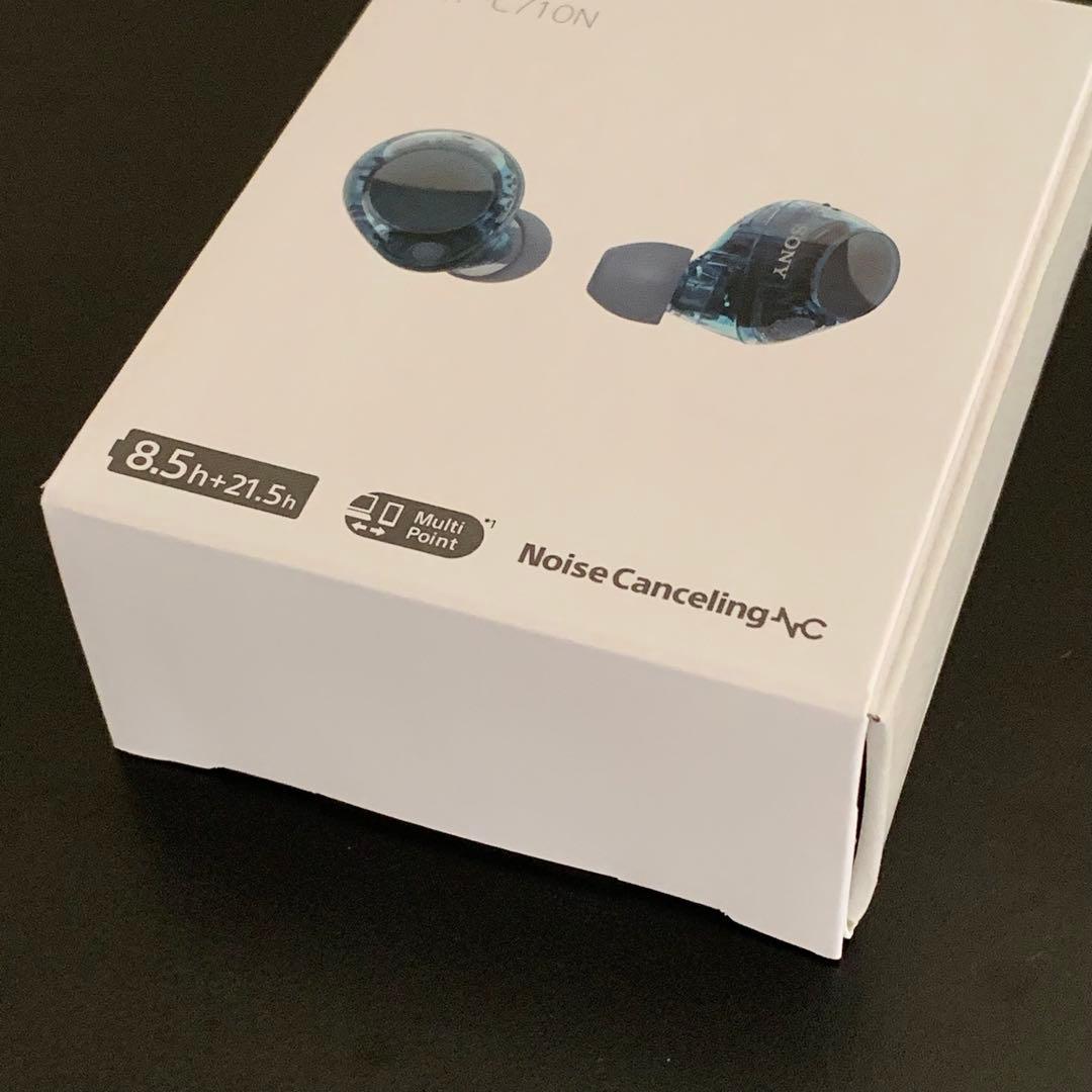 【新品／未開封】SONY WF-C710N グラスブルー ワイヤレスイヤホン