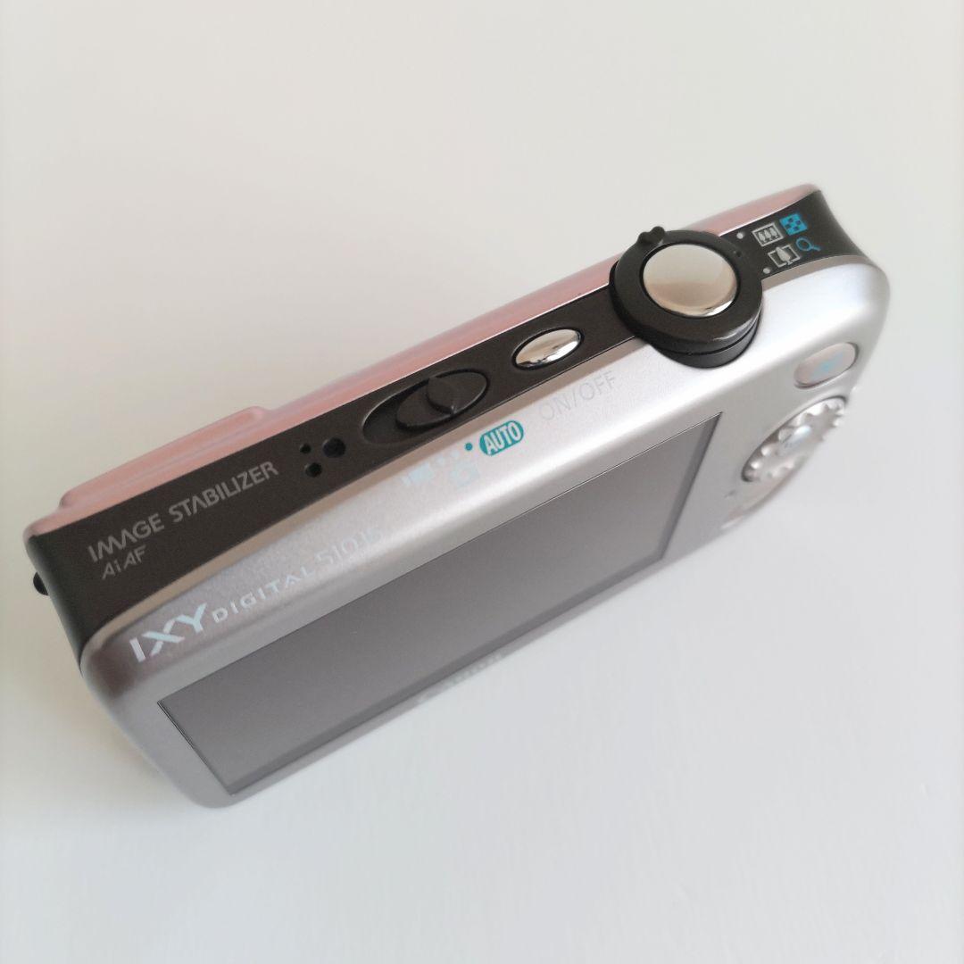 極美品 Canon デジカメ IXY 500IS ピンク