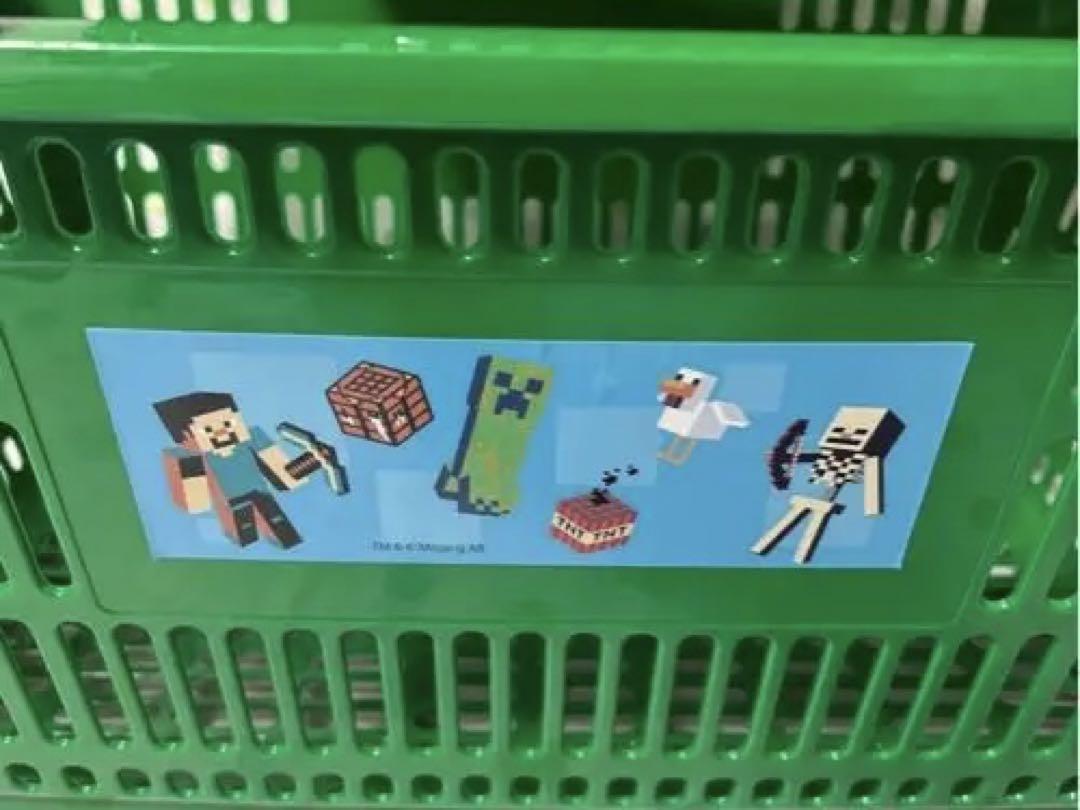 マイクラ マインクラフト レジかご 2個セット マイクラ マインクラフト レジかご 2個セット