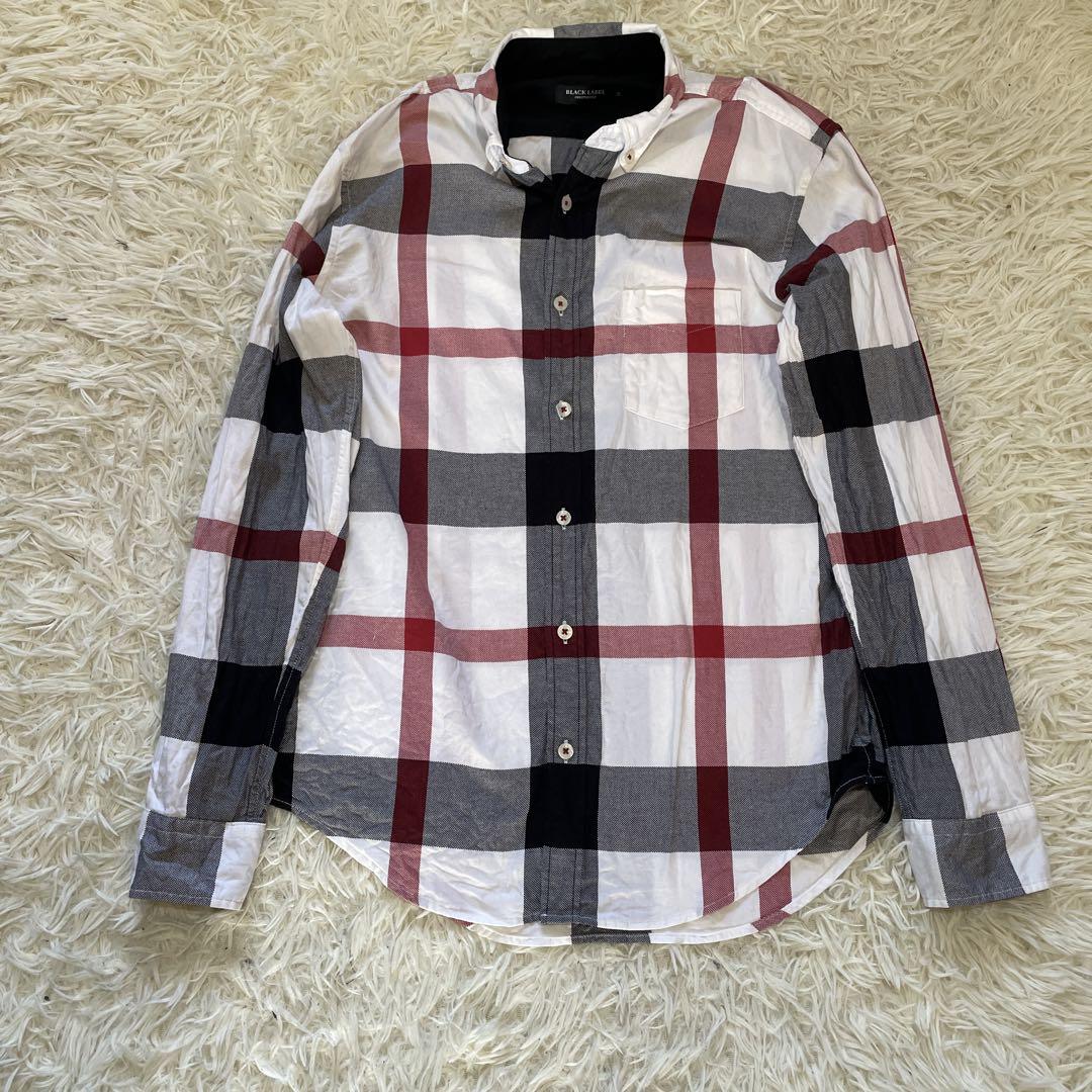 BLACK LABEL クレストブリッジ　チェックシャツ　三陽商会 7,308円