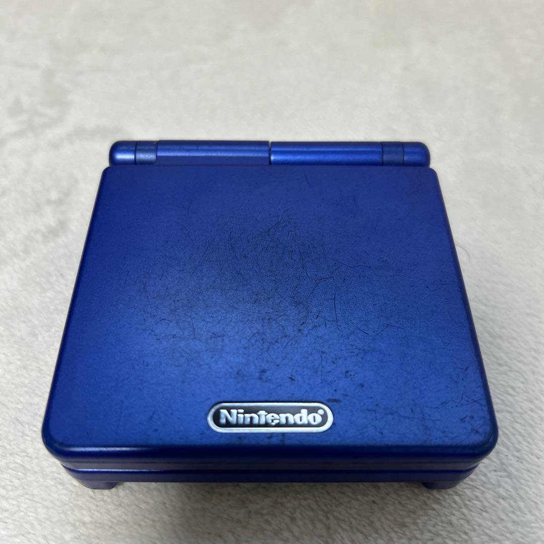 任天堂 ゲームボーイアドバンスSP アズライトブルー メーカー傷や汚れあり