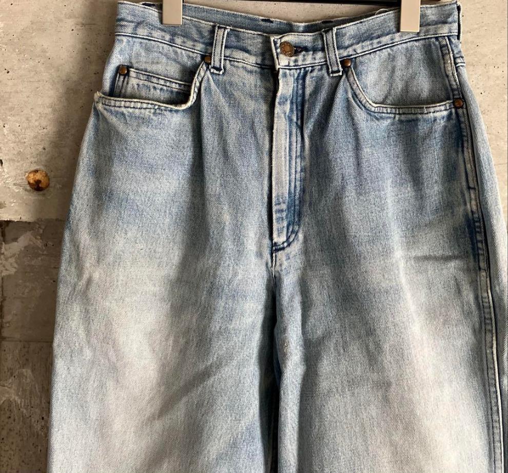 80s comme des garcons homme デニムパンツ デカオム - メルカリ