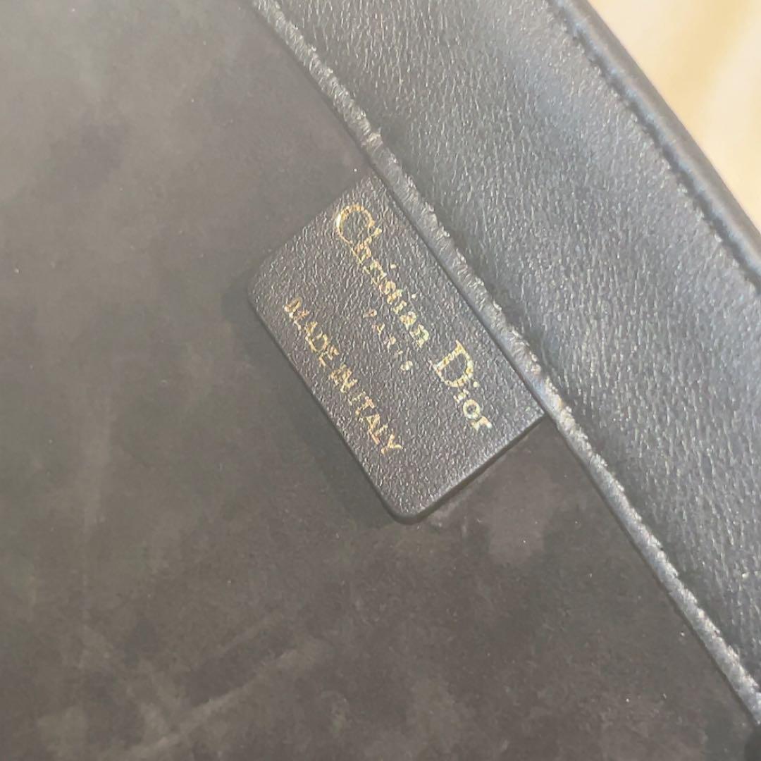 極美品！　DIOR ブックトート ミディアム レザー カーフスキン　ブラック　箱
