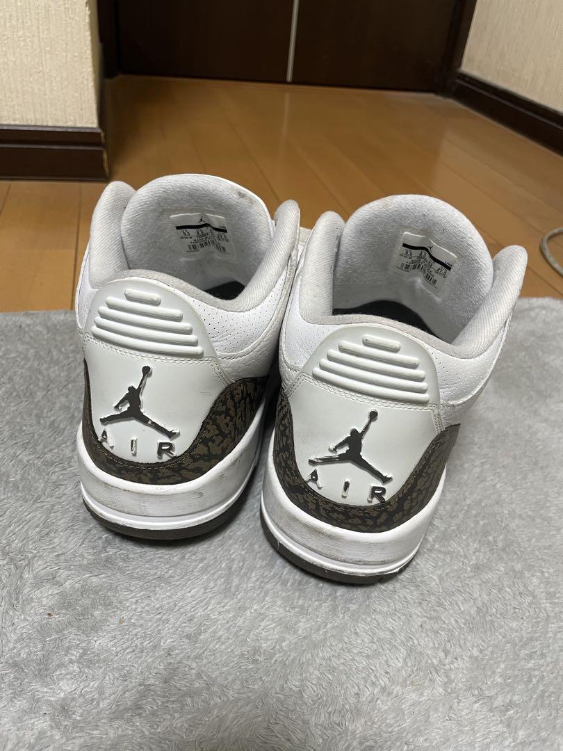 Air Jordan 3 ホワイト チョコート バスケットボールシューズ