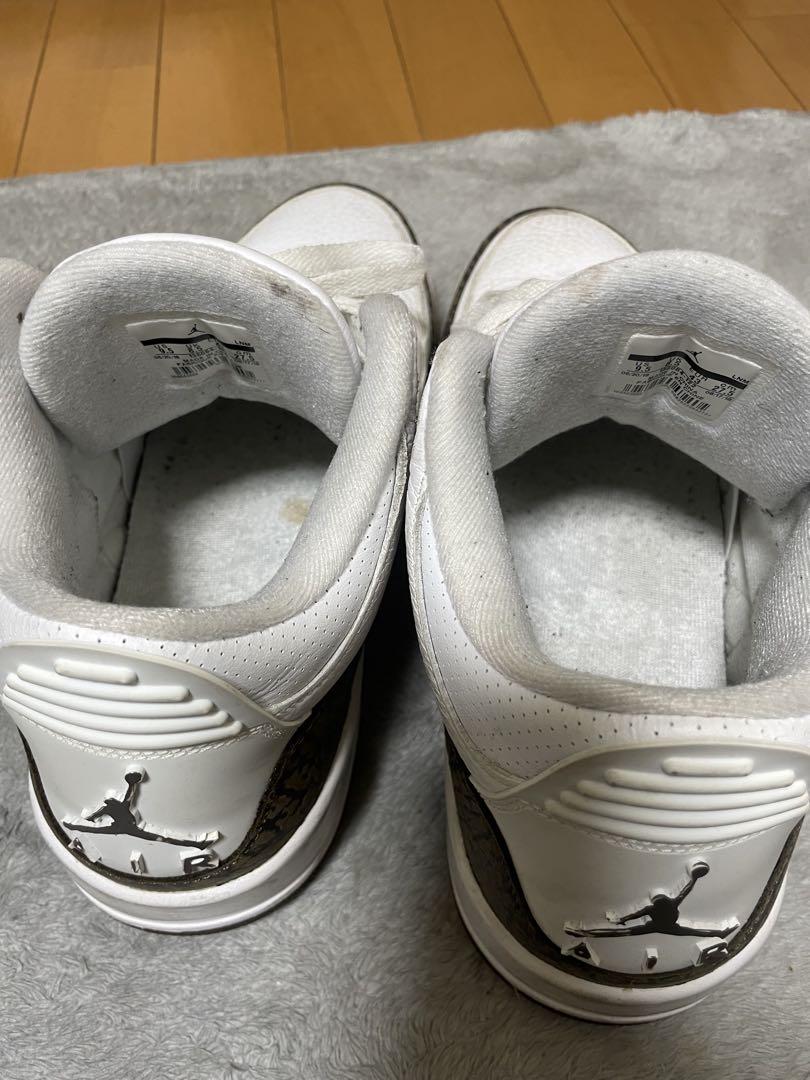 Air Jordan 3 ホワイト チョコート バスケットボールシューズ