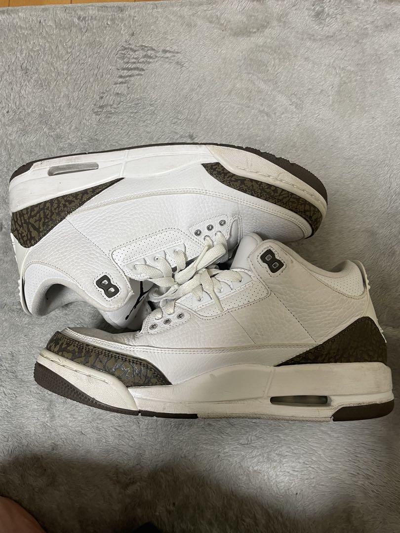 Air Jordan 3 ホワイト チョコート バスケットボールシューズ