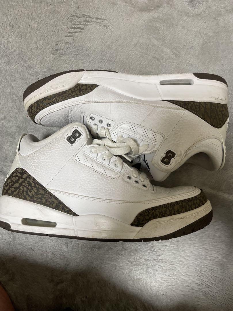 Air Jordan 3 ホワイト チョコート バスケットボールシューズ