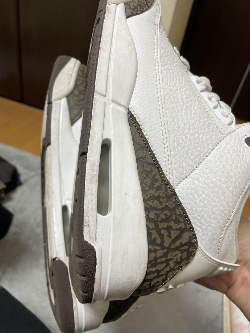 Air Jordan 3 ホワイト チョコート バスケットボールシューズ