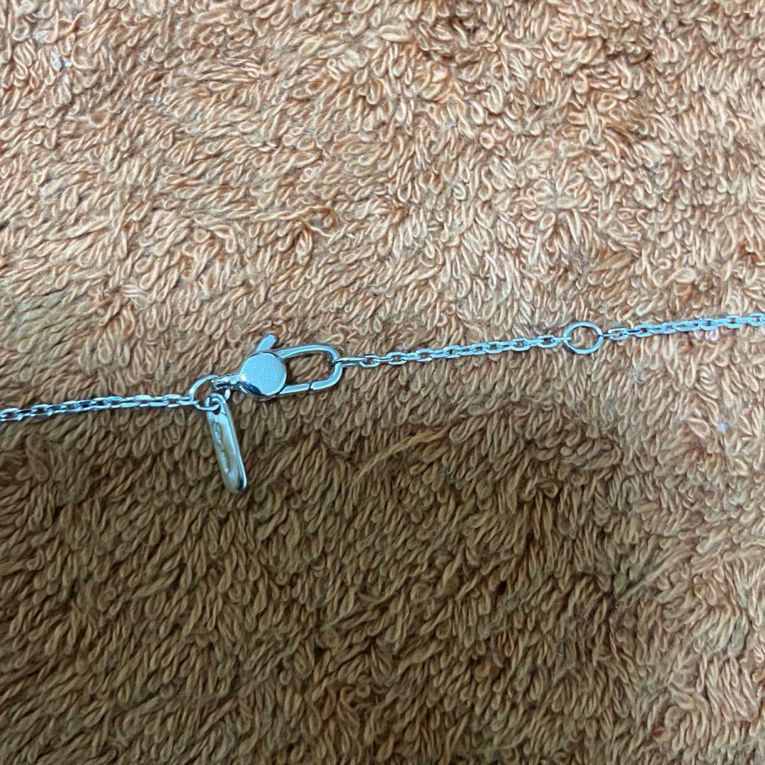 GUCCI ネックレス K18WG アイコントワール ダイヤモンド GG 正規品