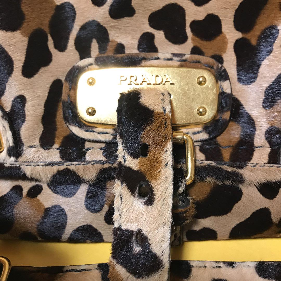 通販定番 プラダ アニマル柄 ハラコ l58ok-m69857359291 PRADA ショルダーバッグ 通信販売