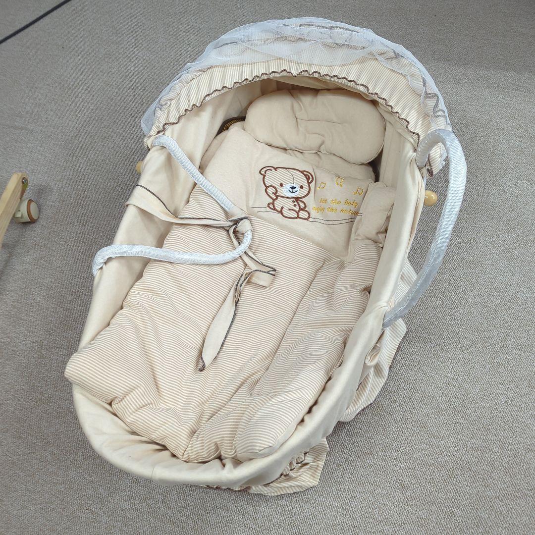 ベビーバスケット ゆりかご 中古品