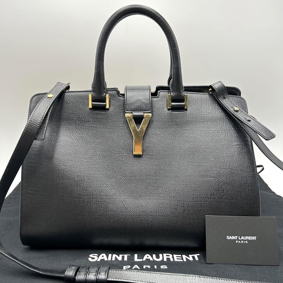 極美品✨YVES SAINT LAURENT サックY カバスシック 2way