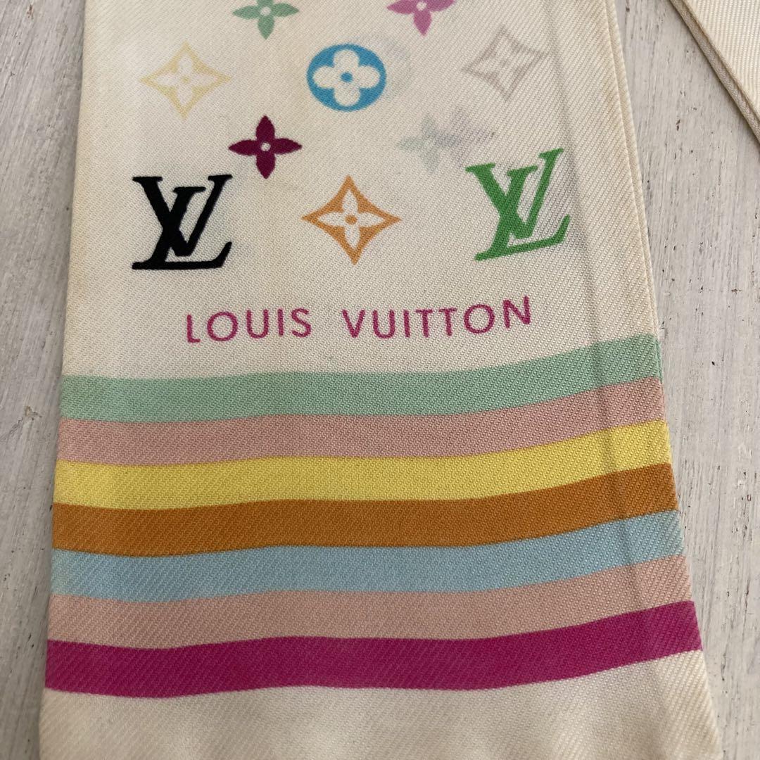 LOUIS VUTTON ルイヴィトン バンドー スカーフ ロゴ