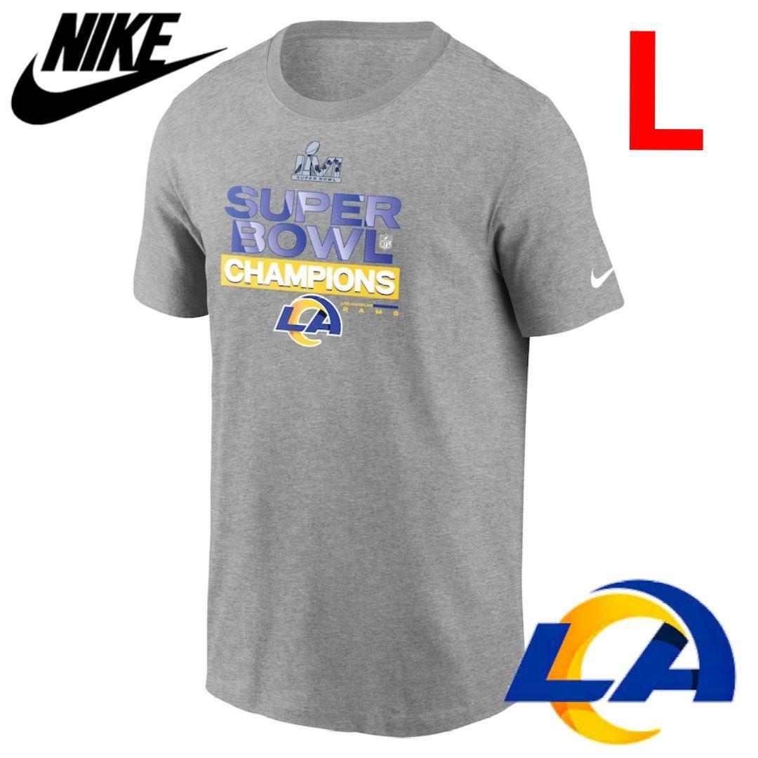 L】ナイキ NFL ロサンゼルス・ラムズ 半袖Tシャツ - メルカリ