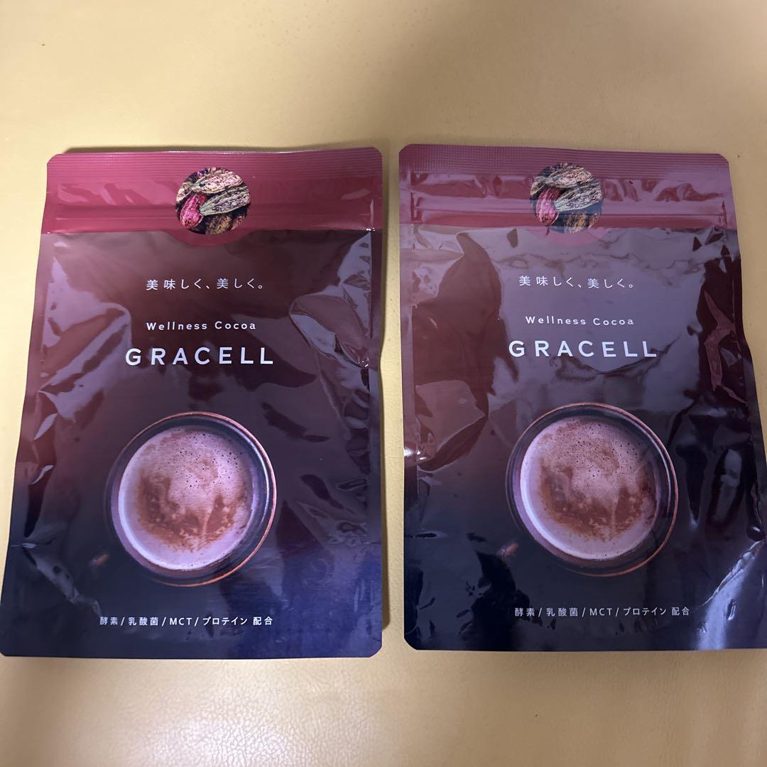 GRACELL グレイセル ウェルネス ココア 100g 2袋