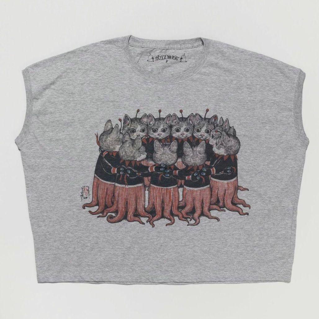 ★おまけ２点★ボリス雑貨店　ワイドTシャツ　探検へ出発！　ヒグチユウコ
