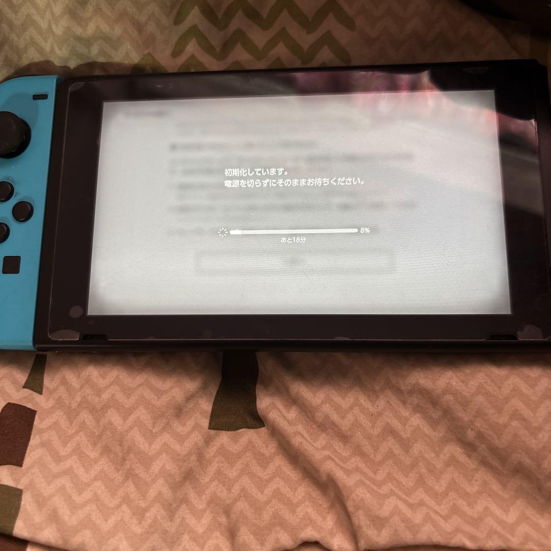 Nintendo Switch 本体 青色片方ジョイコン