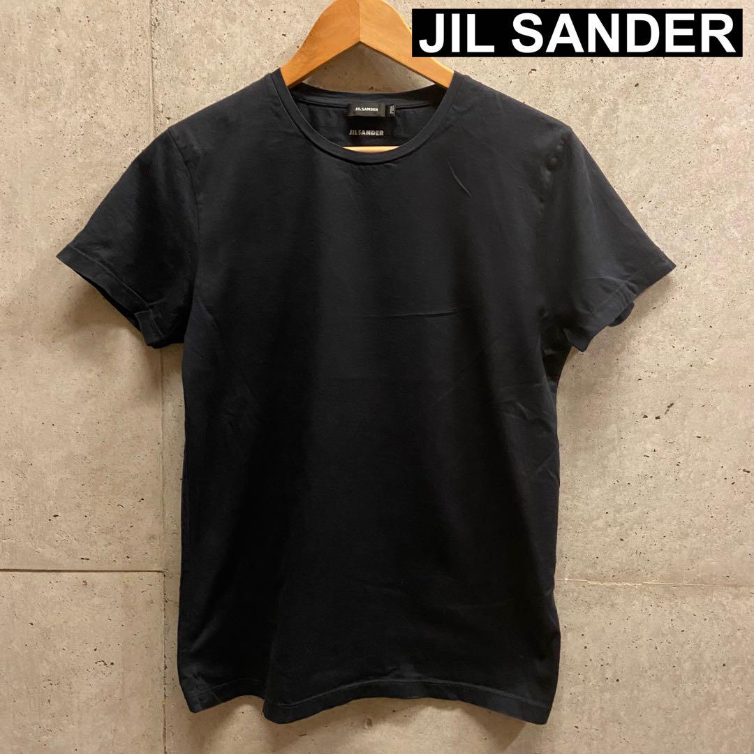 JILSANDER ギリシャ製 ブラック S無地 Tシャツ