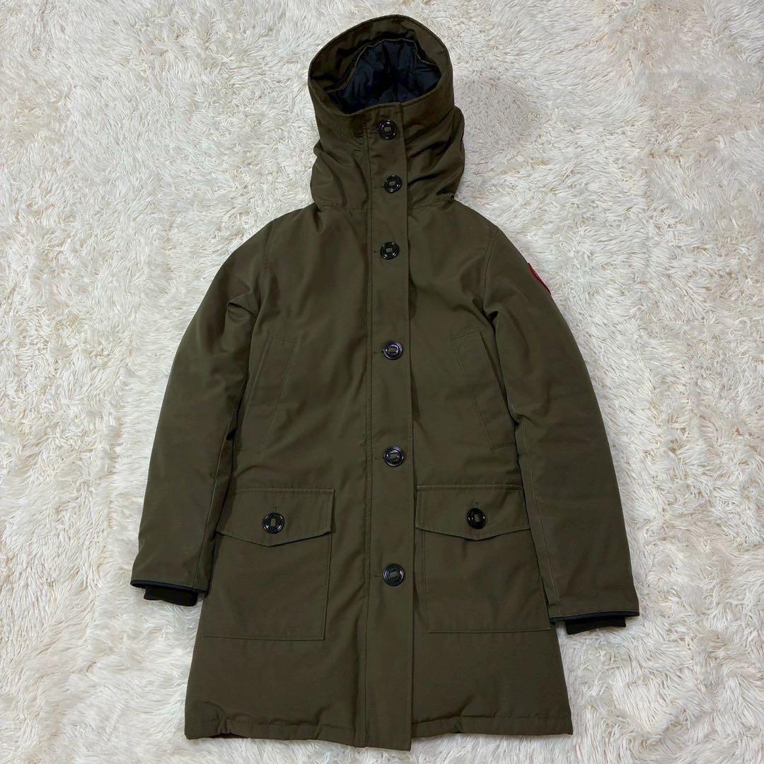 美品 カナダグース ブロンテ カーキ 日本オリジナル 楽天市場】CANADA GOOSE カナダグース BRONTE PARKA ダウン