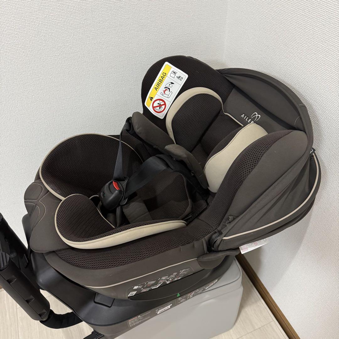 極美品】エールべべ クルット5i グランスISOFIX最上位モデル