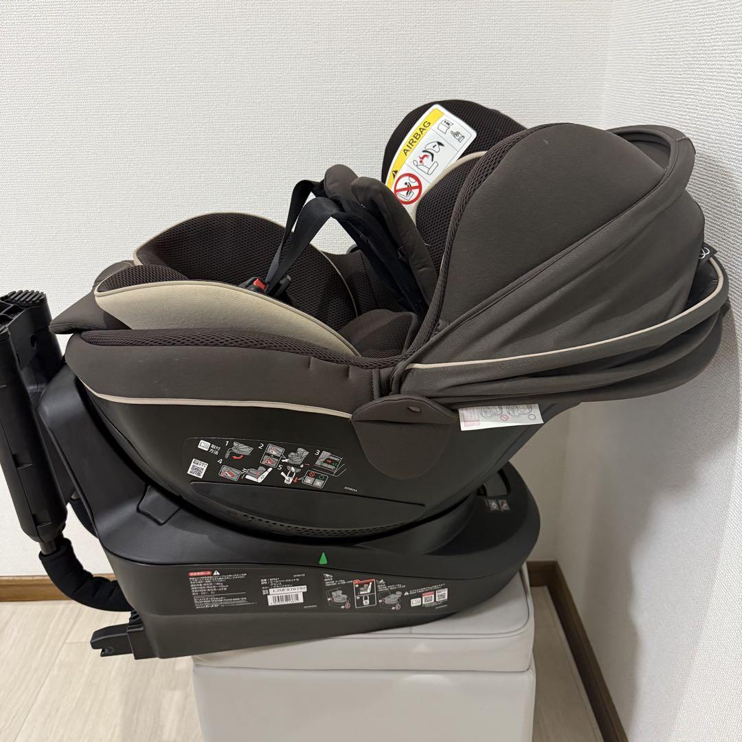 極美品】エールべべ クルット5i グランスISOFIX最上位モデル