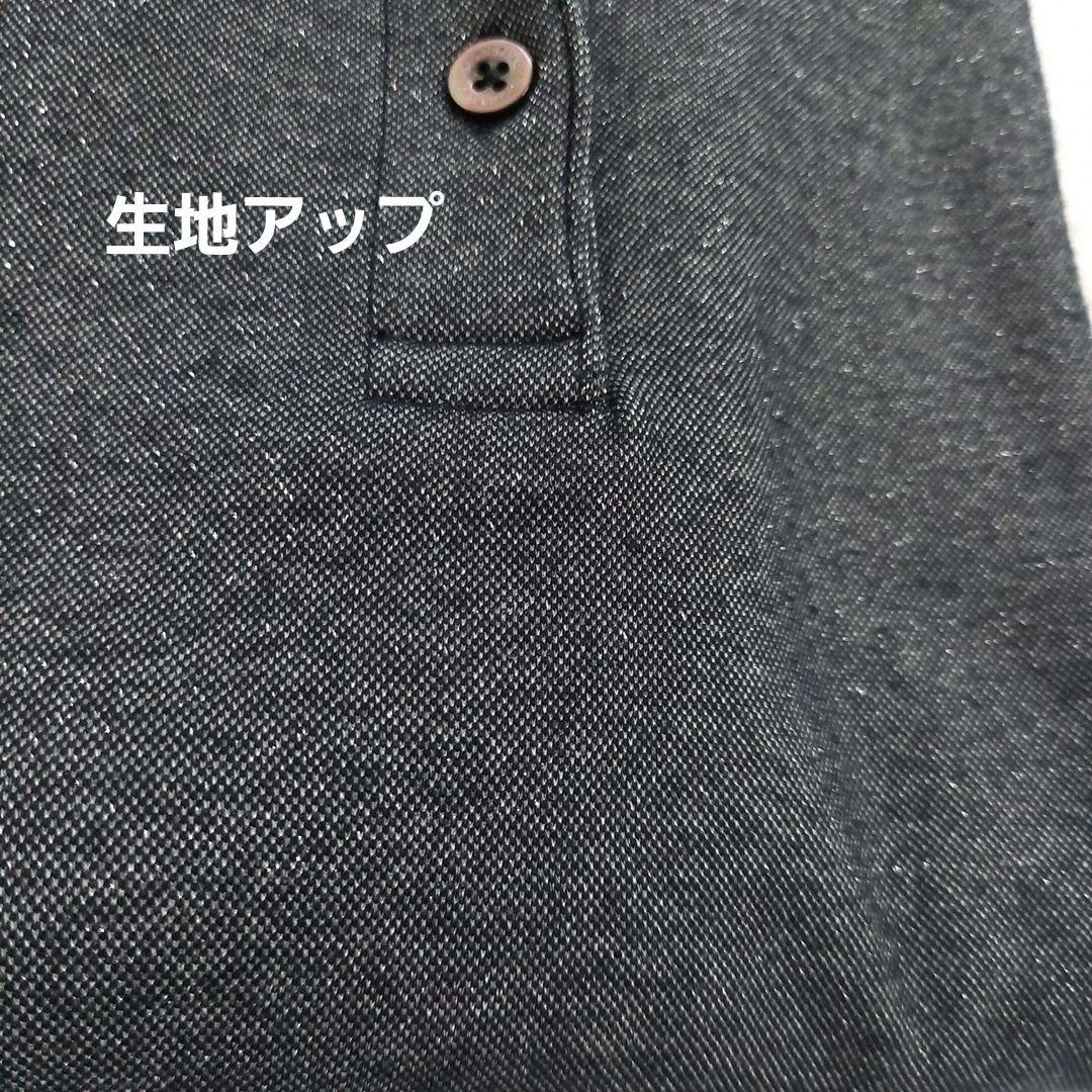 St ANDREWS　セントアンドリュース　半袖　ポロシャツ　グレー　ラメ　L