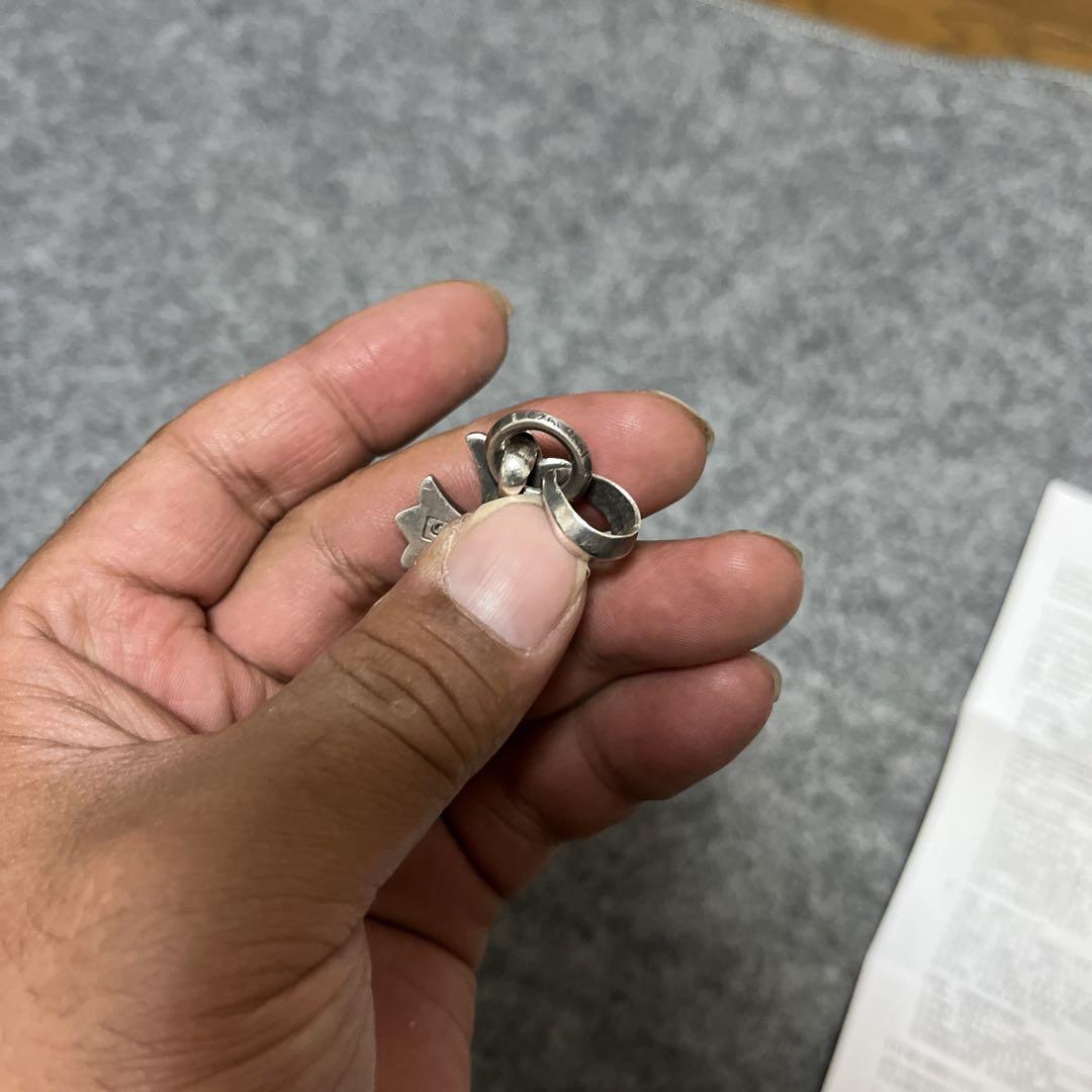 クロムハーツスモールクロス、インボイス、レシート付き
