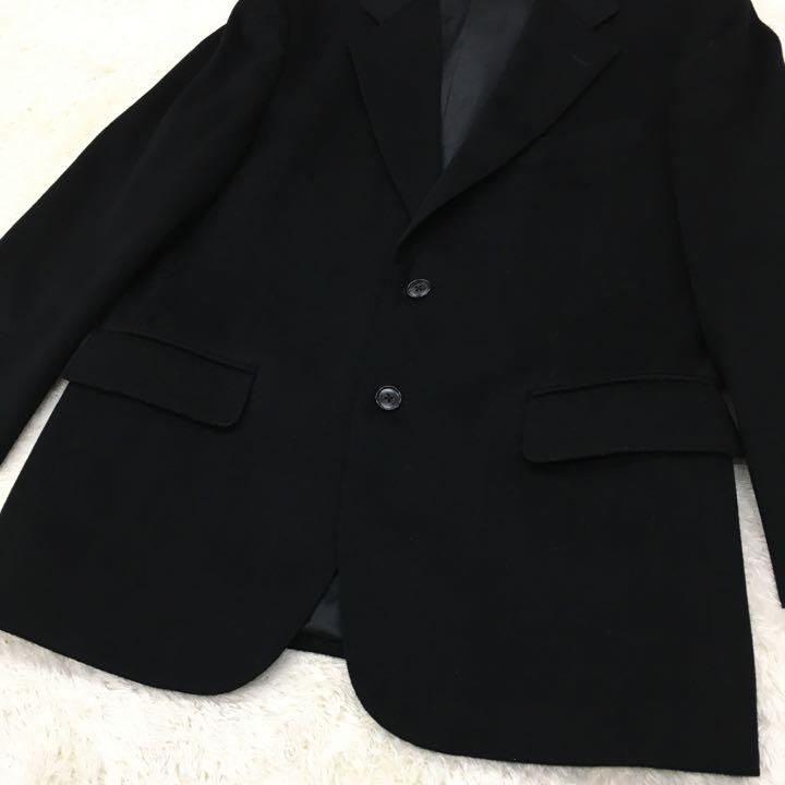 A.JOINT UOMO カシミヤ100% ジャケット 94AB4 メンズ 黒