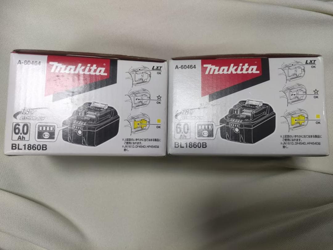 マキタ BL1860B リチウムイオンバッテリー 18V6.0Ah マキタ BL1860B リチウムイオンバッテリー 18V6.0Ah