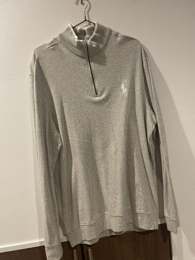 Polo by Ralph Lauren グレー ハーフジップ L