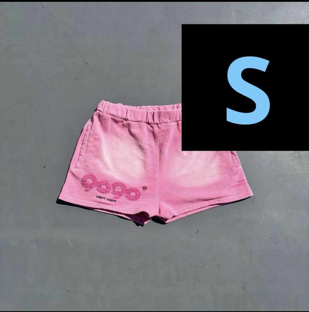 9090 OG Logo Vintage Shorts pink