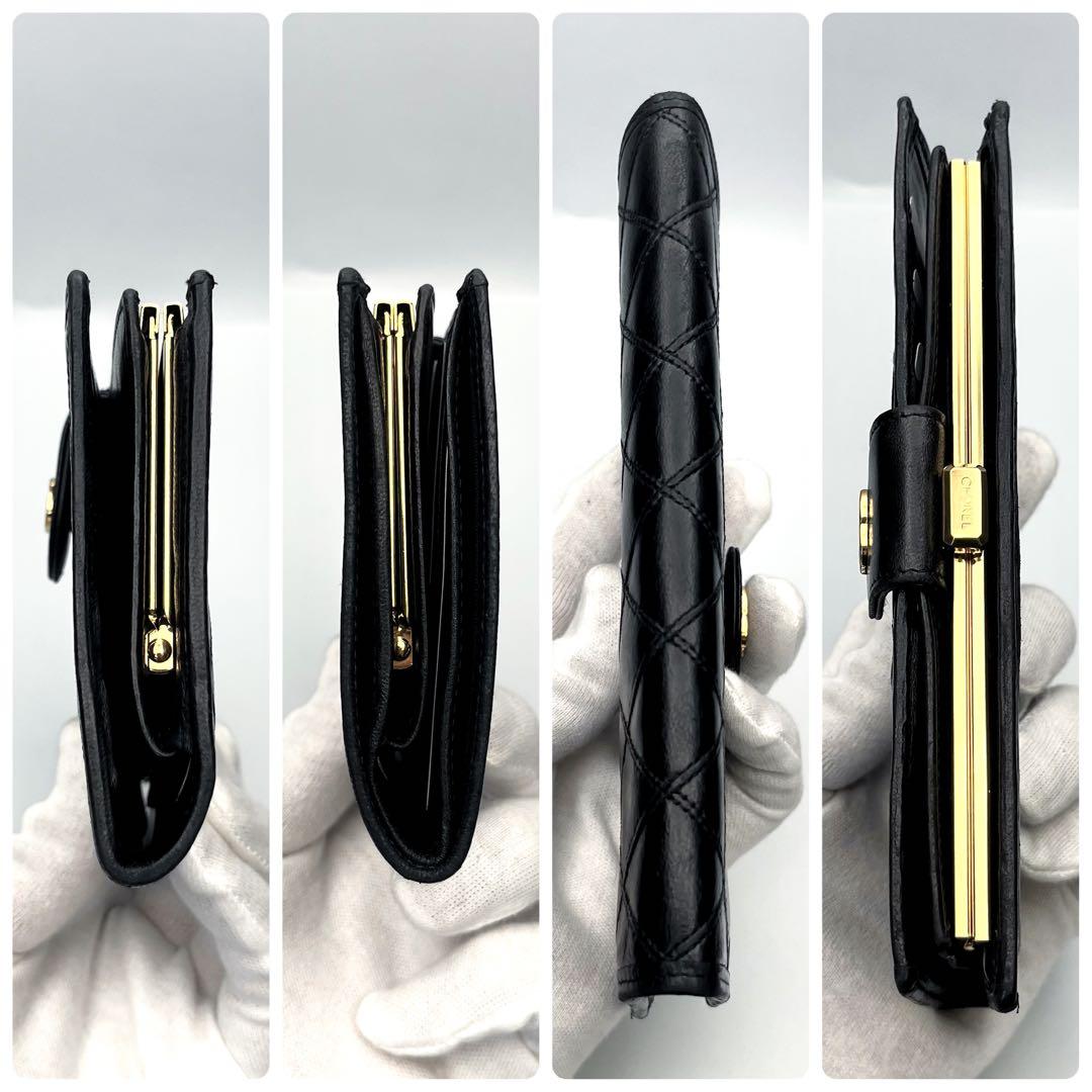本日限り！ CHANEL ピコローレ がま口財布 正規品保証 Z278