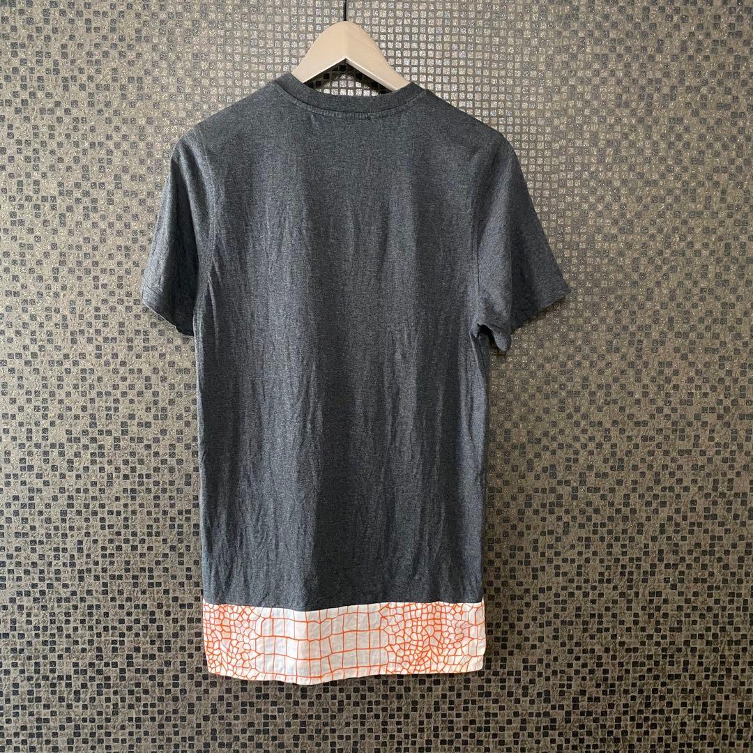 KRIS VAN ASSCHE クリスヴァンアッシュ シャツ素材切り返しTシャツ