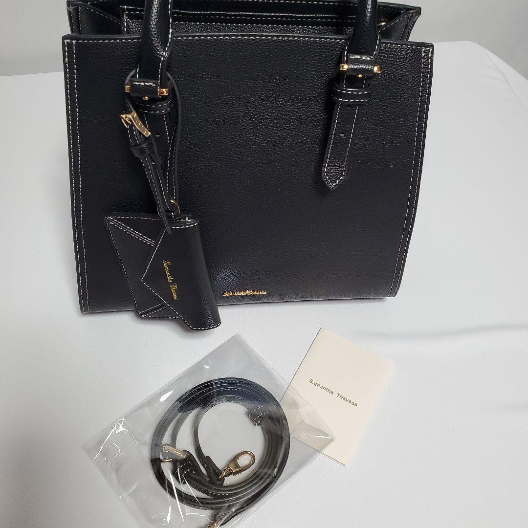 □極美品□サマンサタバサ レザー 2WAY ハンドバッグ ショルダー