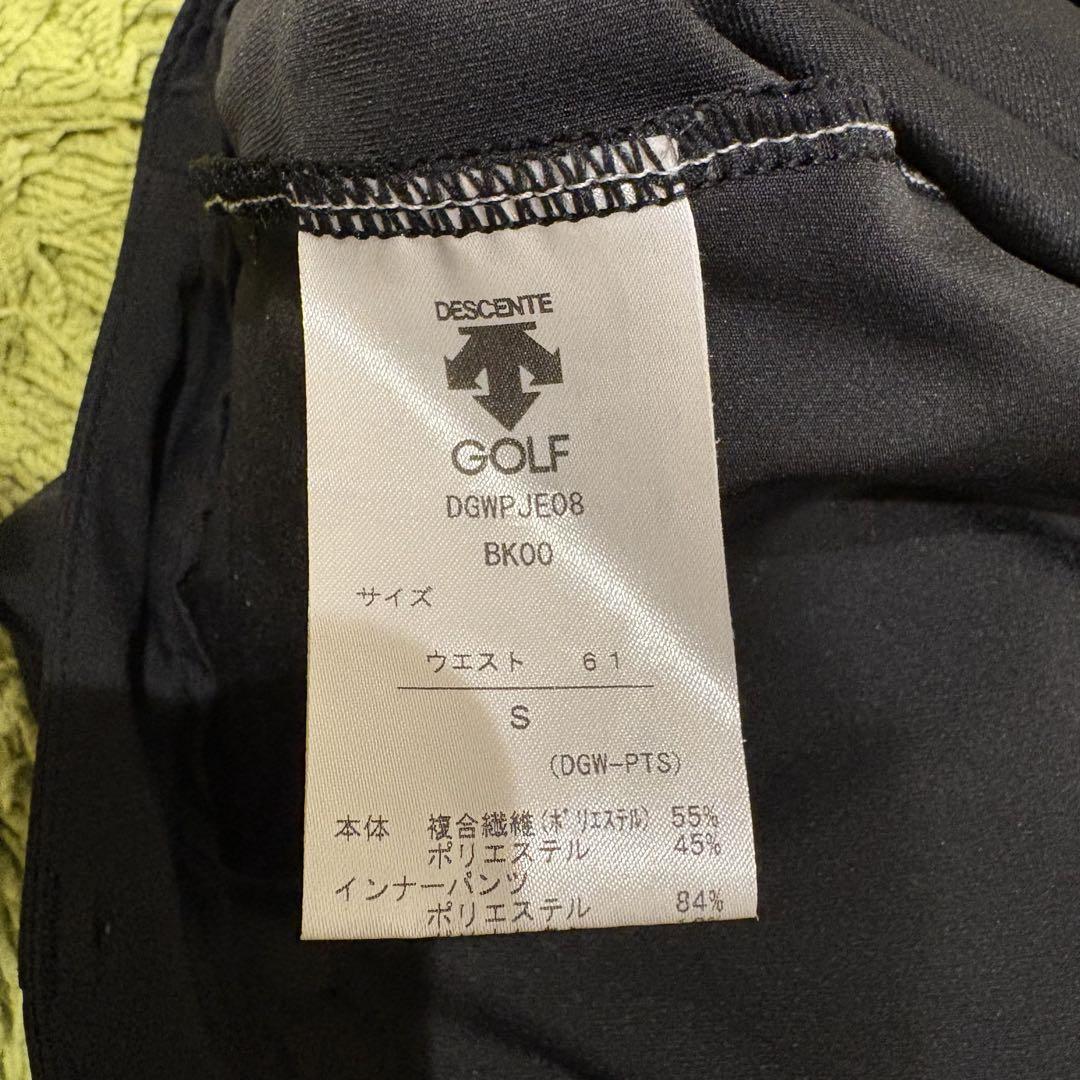 DESCENTE GOLF デサントゴルフ スカート ブラック Sサイズ