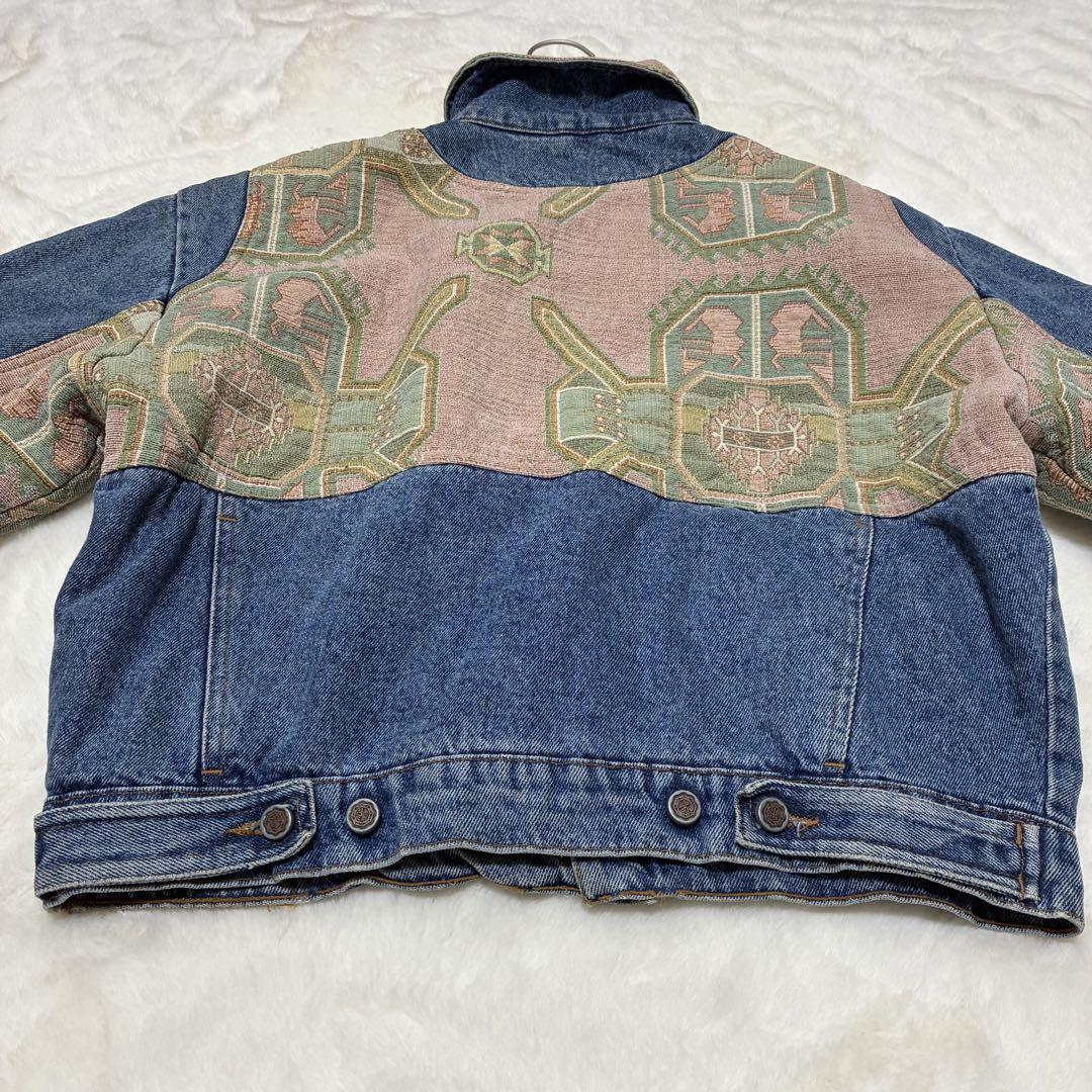 ★POP EIGHTYFOUR★ 80sイタリア製 S コットン100% 刺繍