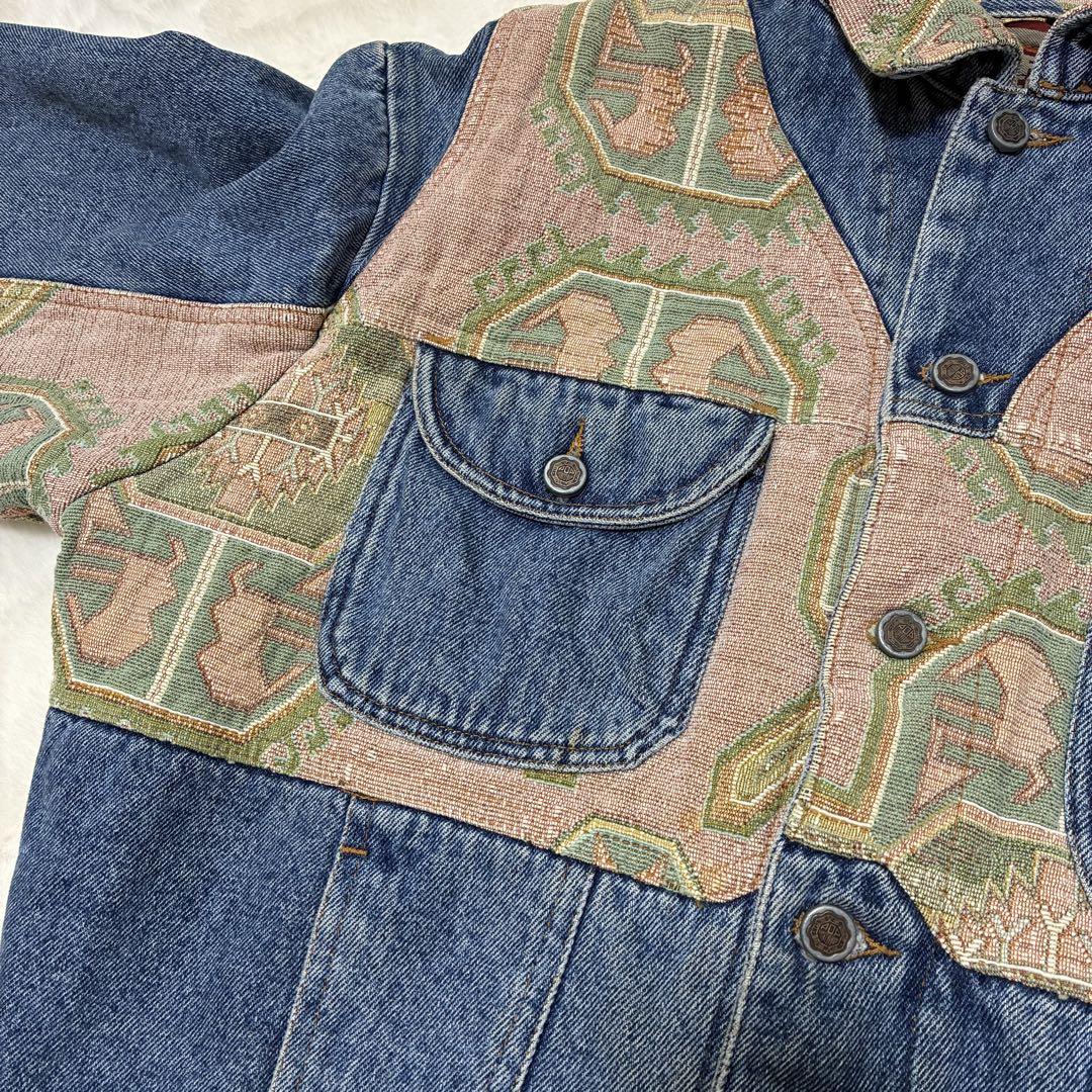 ★POP EIGHTYFOUR★ 80sイタリア製 S コットン100% 刺繍
