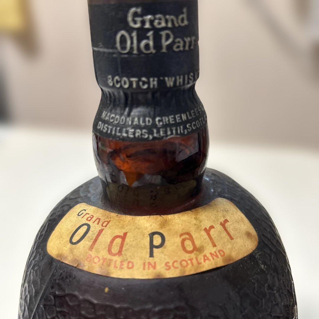 古酒　Grand Old Parr ウイスキー 楽天市場】□旧ラベル□ グランド オールドパー・デラックス