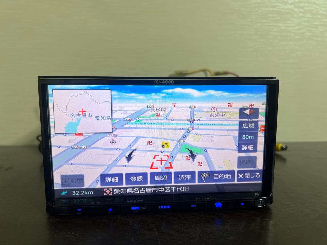 KENWOOD カーナビ MDV-D504BT 地図データ2016年 動作確認済 KENWOOD カーナビ MDV-D504BT 地図データ2016年 動作確認済