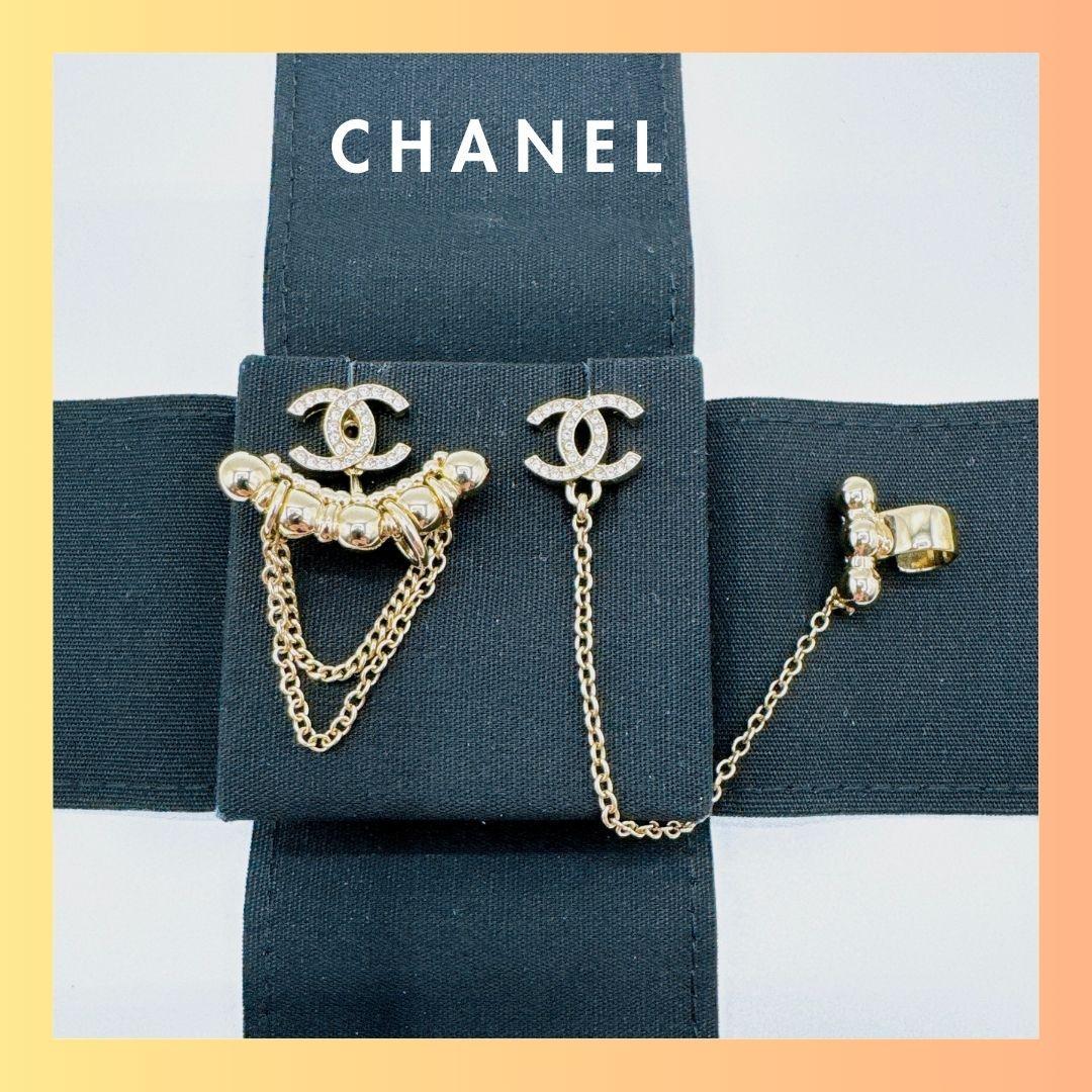 シャネル　ピアス　CHANEL　 I22C ココマーク ピアス　イヤーカフ