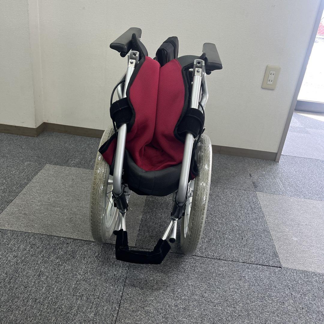 座王　介助用車椅子　NAH-521W シート幅42cm 専用工具付き