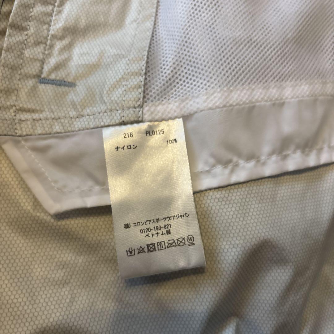 Columbia オムニテック　レインウエア　スーツ　水色　Mサイズ　防水透湿性