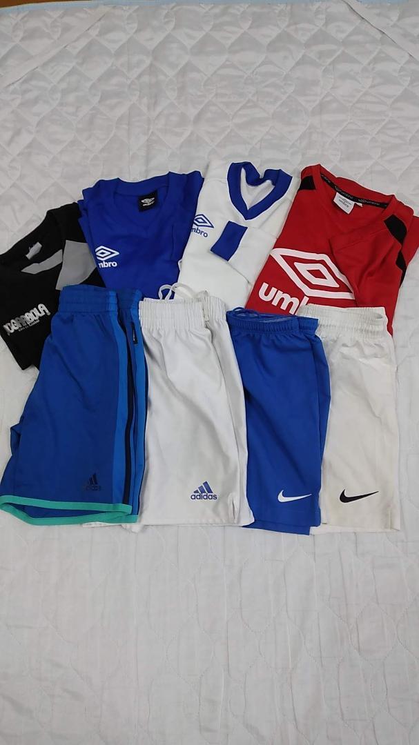 サッカー トレーニングウェア パンツ 8点セット 140 アディダス他 55 Off