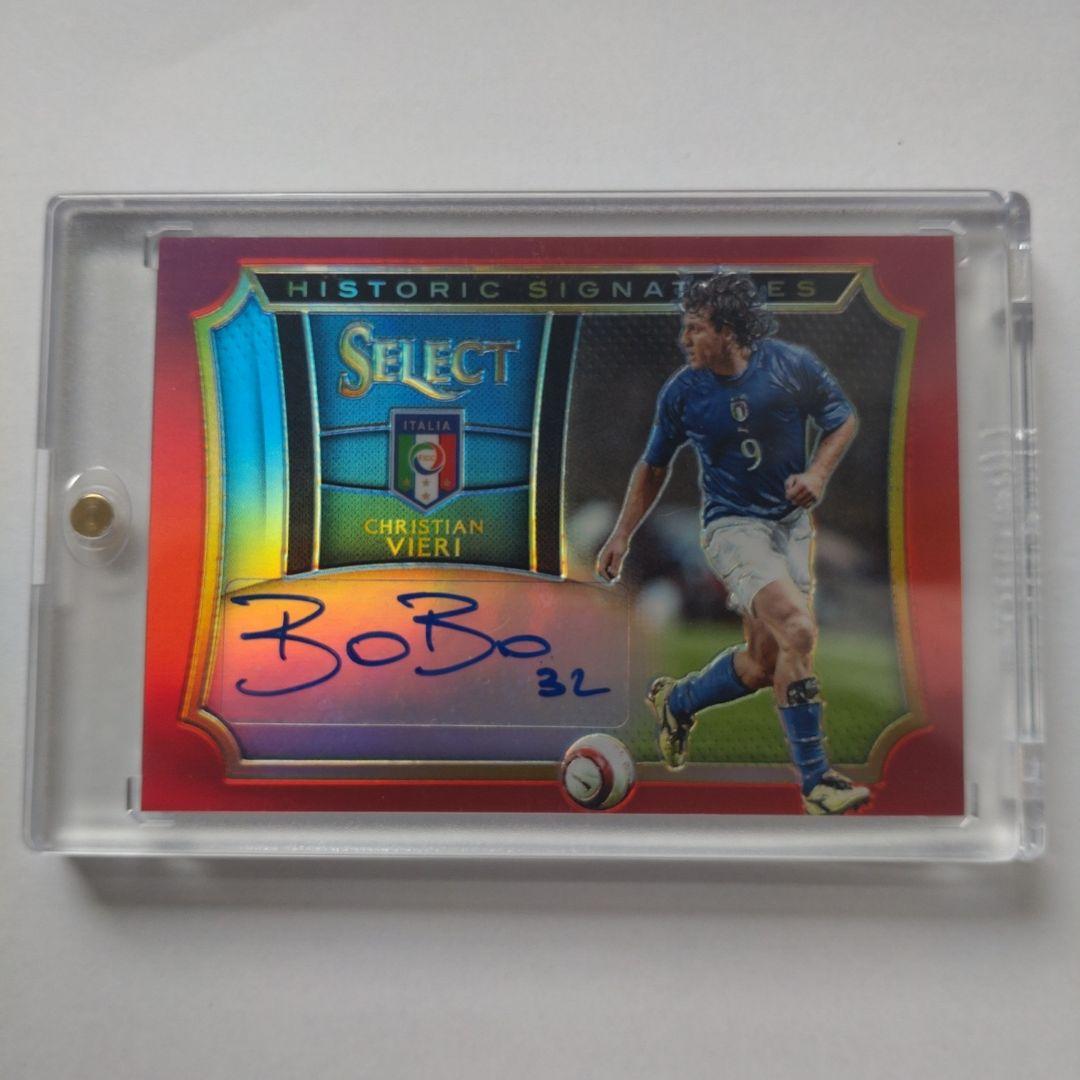 2016-17 Panini Select Soccer Vieri Auto