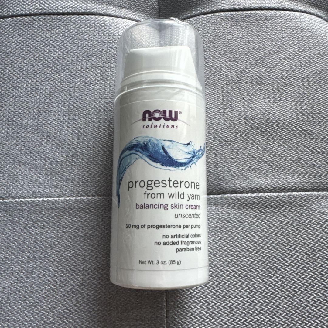 新品未開封 NOW Solutions プロゲステロンクリーム 3oz 85g