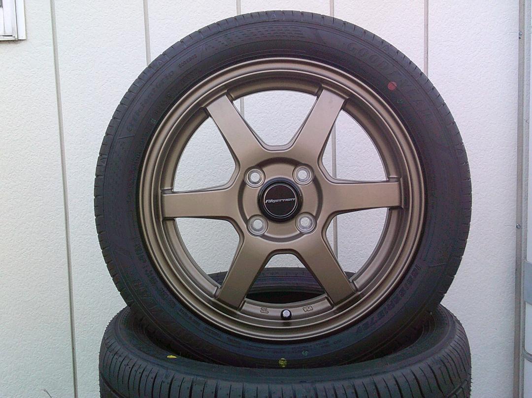 ぷにアルジェノンRX5＆グッドイヤーEG02☆165/55R15新品セット