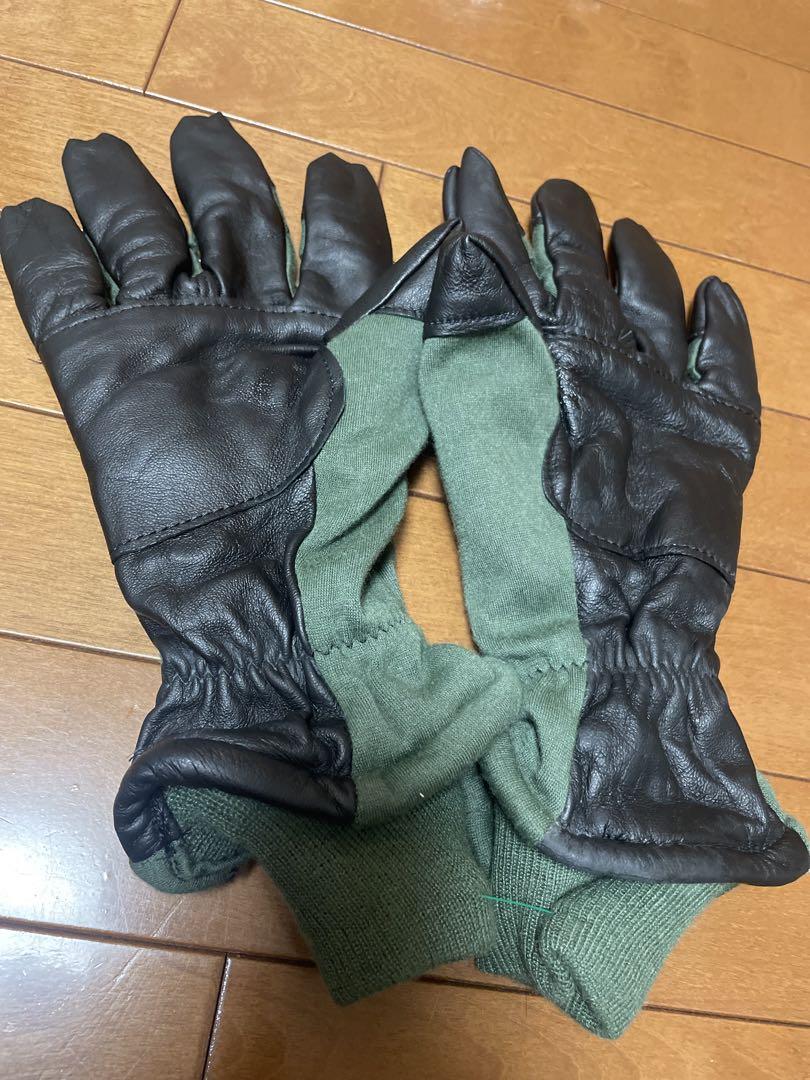 アメリカ軍 OD HAU-15P フライヤーグローブ 未使用　サバゲー　実物
