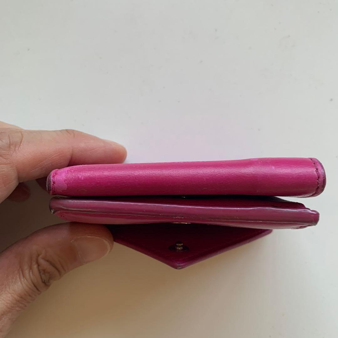 BALENCIAGA ピンク 三つ折り財布 BALENCIAGA ピンク 三つ折り財布