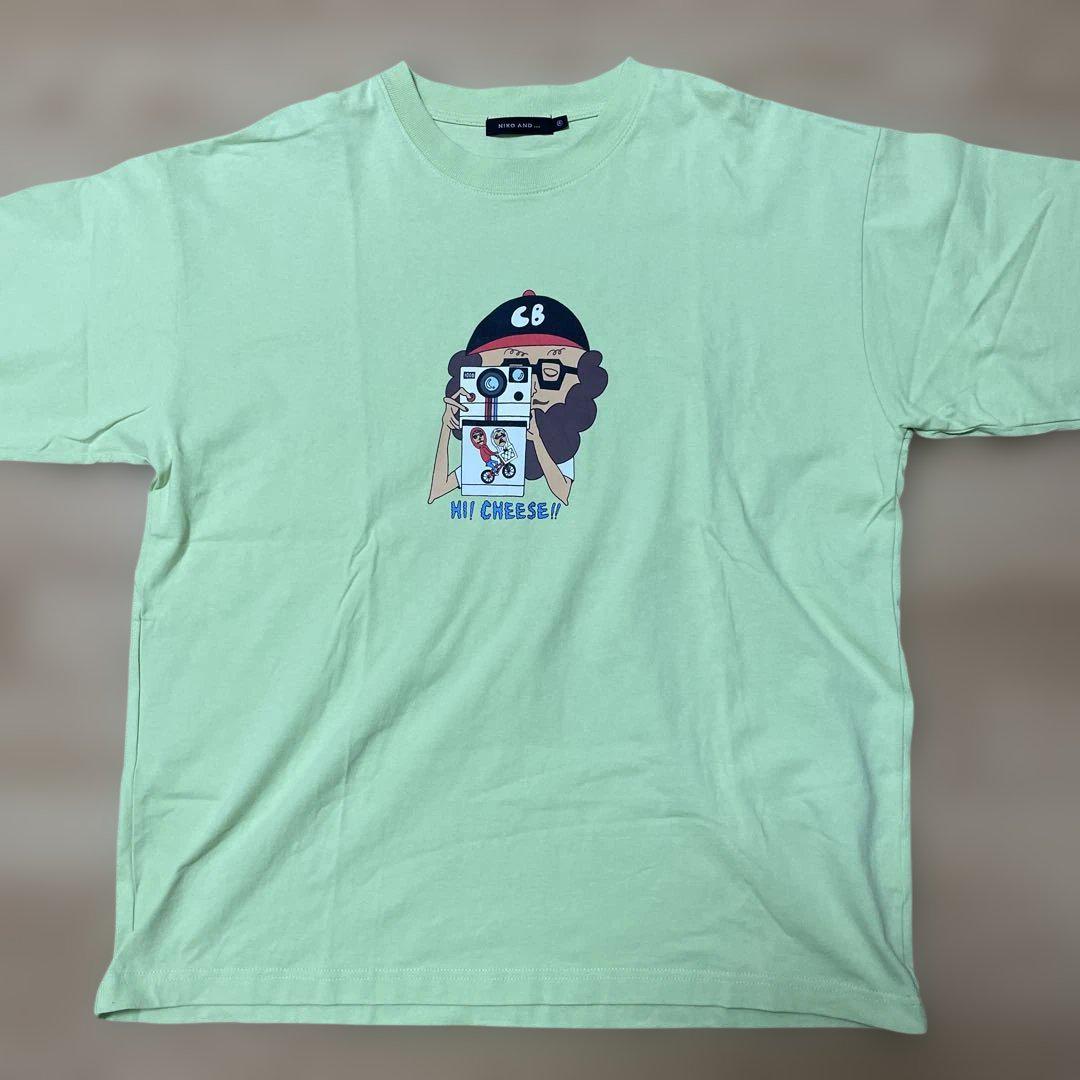 お値下げしました✨niko and…chiーbeeコラボTシャツ niko and chi-bee コラボTシャツLサイズ ニコアンド - メルカリ