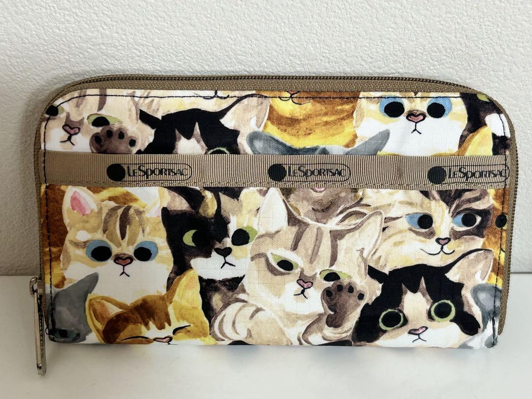 ♪LeSportsac/レスポートサック キャットカフェ 財布♪